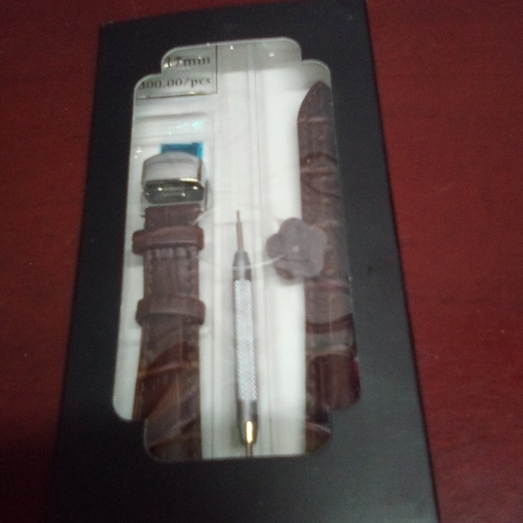 Accessories 17mm Brown Leather Watch Band Kit Poshmark